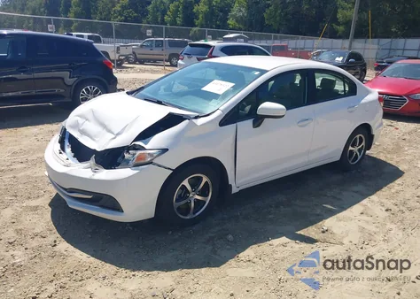 2015 Honda Civic Se z USA, uszkodzony, nr VIN 19XFB2F71FE010072
